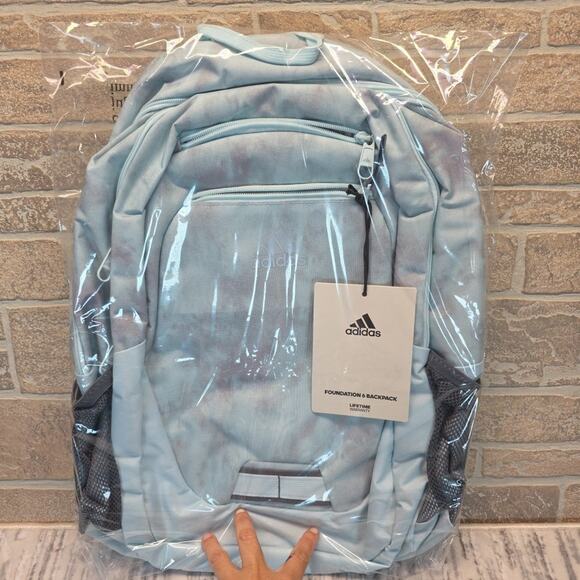 Adidas Foundation 6 Backpack Tone Blue Grey Two